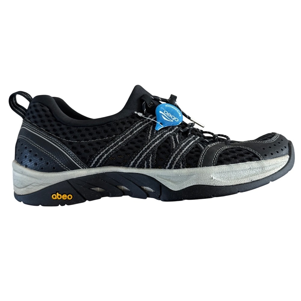 Abeo Erik EM1800 Sneakers Mens 10N Narrow Black Waterproof B.I.O.system Mesh - Picture 5 of 10